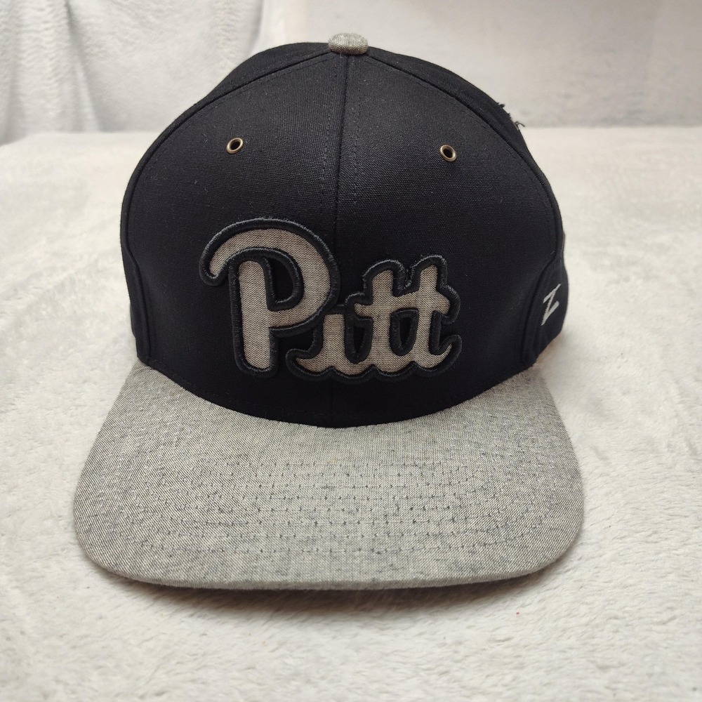 Pitt Panthers Hat Cap Snap Back Men One Size Black‎ NCAA Football Zephyr